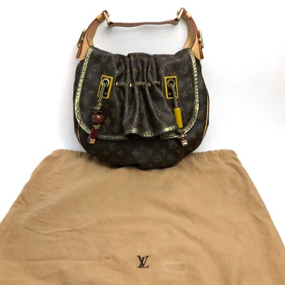 LOUIS VUITTON Brown Monogram Shoulder Bag - Picture 13 of 13
